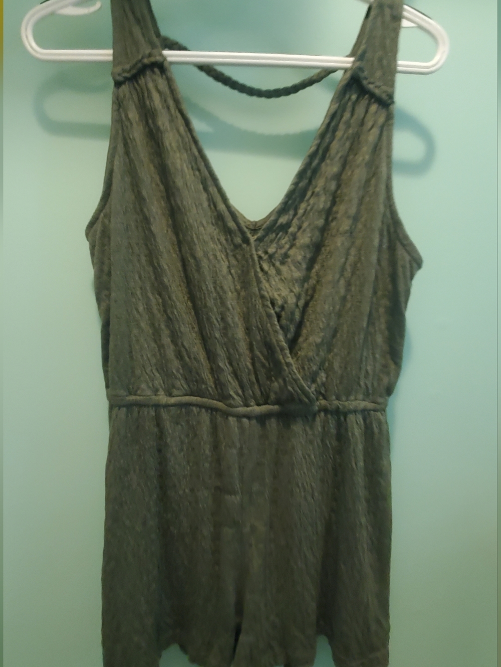 Soft Green Romper